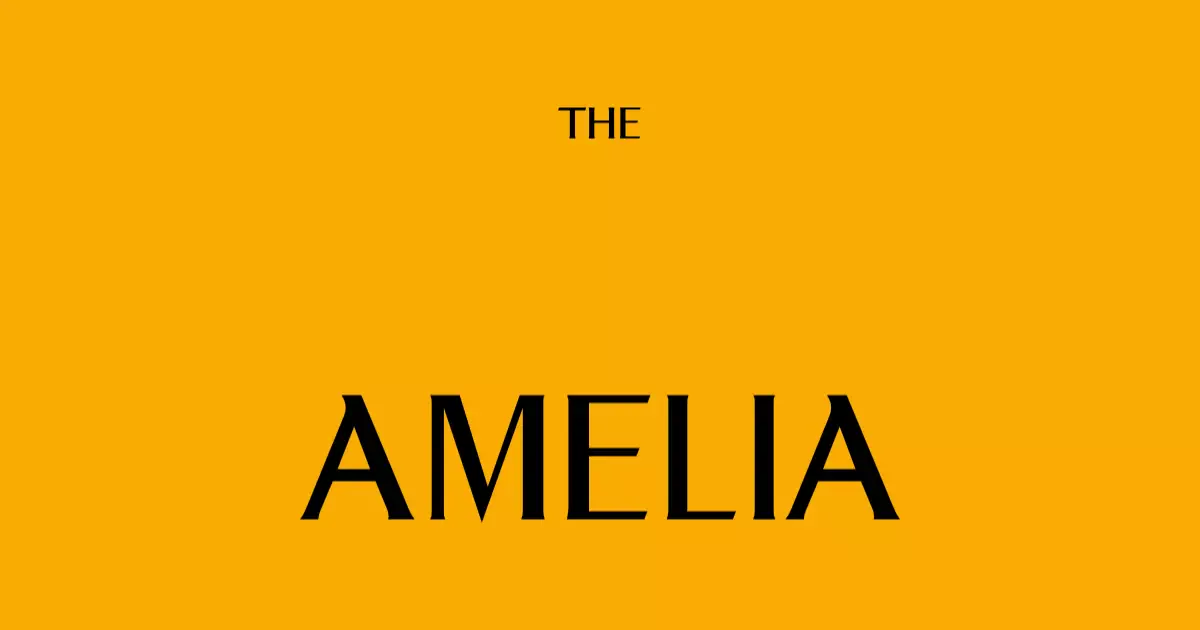 The Amelia Hudson — 3